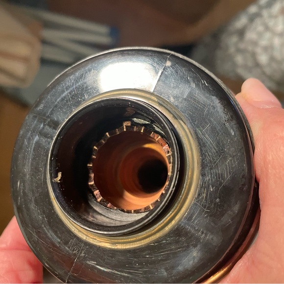 Copper Palm Tree Pitcher - Picture 11 of 13